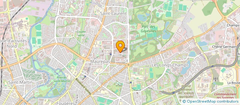 localisation de l'entreprise MADAME NOUROUZAMANE MASSONDI à RENNES