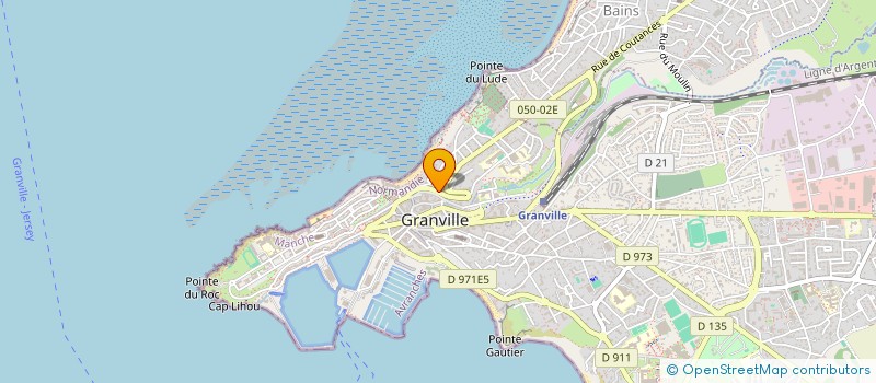 localisation de l'entreprise MADAME NOURRITH BITTON  GRANVILLE