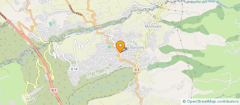 localisation de l'entreprise MADAME NOUZA BOUMAHROU  LES TROIS-BASSINS