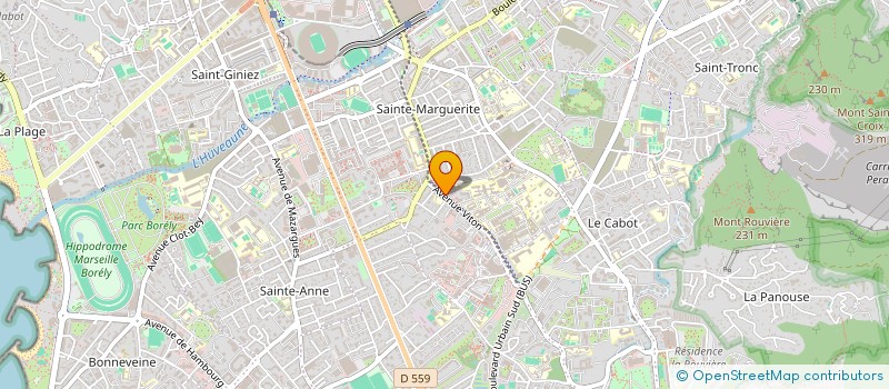 localisation de l'entreprise MADAME NOUZHA EL BEKKARI  MARSEILLE