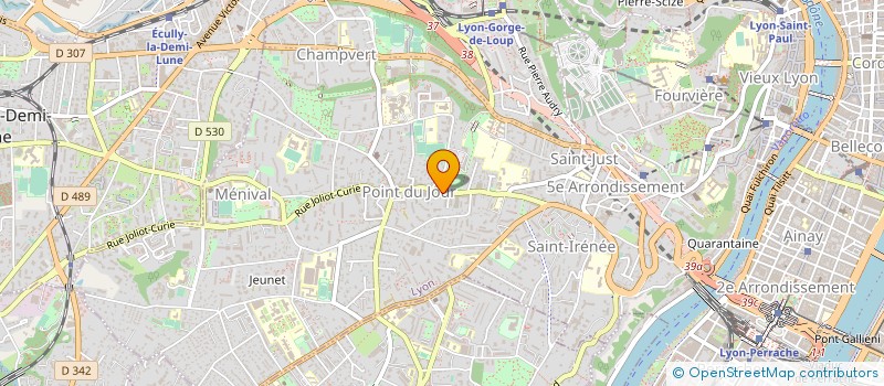 localisation de l'entreprise MADAME NOUZHA SAROUTI à LYON