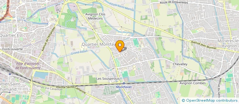 localisation de l'entreprise MADAME NOUZLA SAADI à AVIGNON