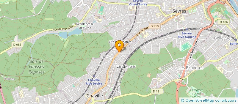 localisation de l'entreprise MADAME NOVALYS TOMARA RABENANDRO à CHAVILLE