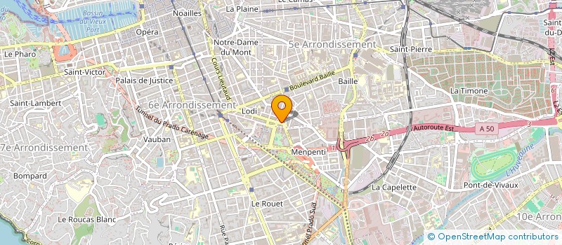localisation de l'entreprise MADAME NOY DRAY à MARSEILLE