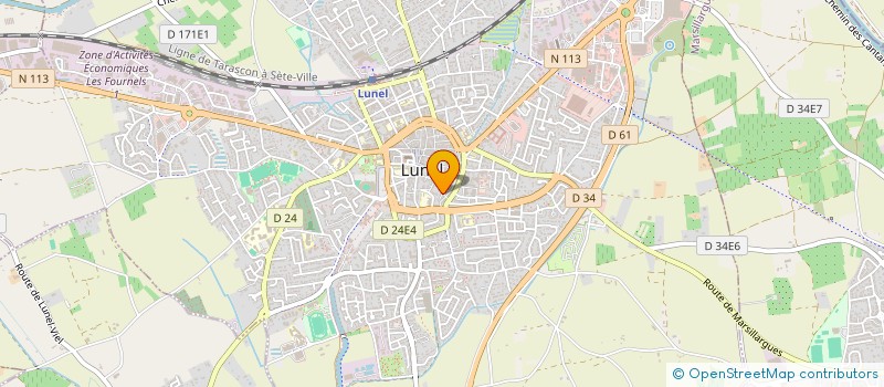 localisation de l'entreprise MADAME NOYER CAUSSE à LUNEL