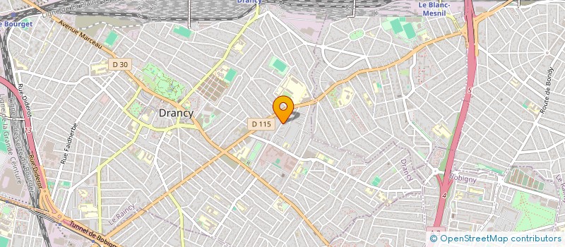 localisation de l'entreprise MADAME NOZHA BEN YAHMED  DRANCY