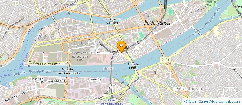 localisation de l'entreprise MADAME NOZHA CHAABANI à NANTES
