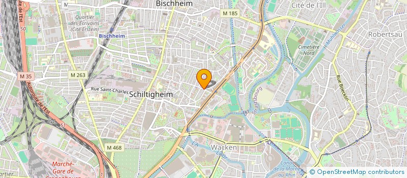 localisation de l'entreprise MADAME NOZHA KHALIFA  SCHILTIGHEIM