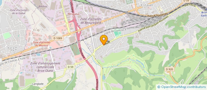 localisation de l'entreprise MADAME NSIKAN MARSHAL  BRIVE-LA-GAILLARDE