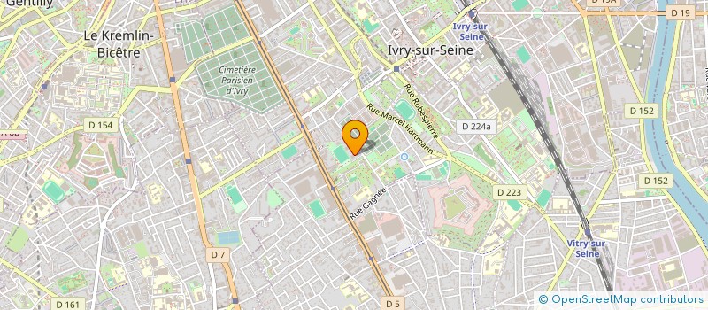 localisation de l'entreprise MADAME NSINGI NKENGI à IVRY-SUR-SEINE