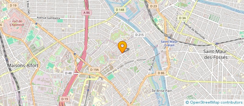 localisation de l'entreprise MADAME NTEZI LIMA NKOM  CRETEIL