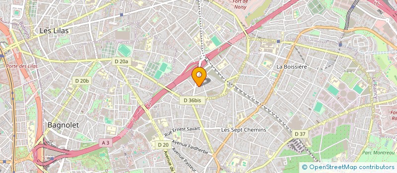 localisation de l'entreprise MADAME NTISSAR EL IDRISSI à ROMAINVILLE