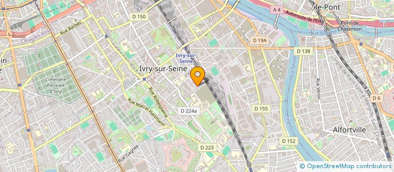 localisation de l'entreprise MADAME NTSIELA BATANTOU-MALANDA  IVRY-SUR-SEINE