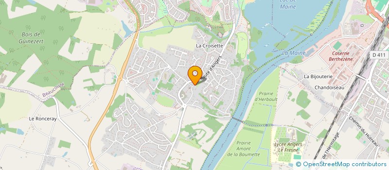 localisation de l'entreprise MADAME NUANDY ARLETTE KOUASSI  BOUCHEMAINE