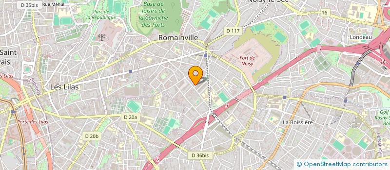localisation de l'entreprise MADAME NUBIA VILLAMIL ROJAS à ROMAINVILLE