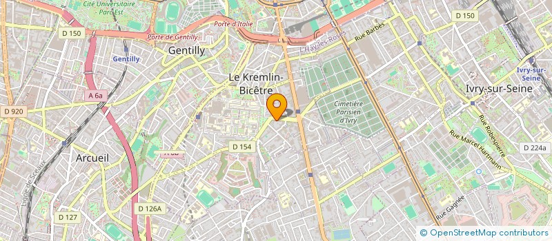 localisation de l'entreprise MADAME NUCIA BELDINEAU à LE KREMLIN-BICETRE