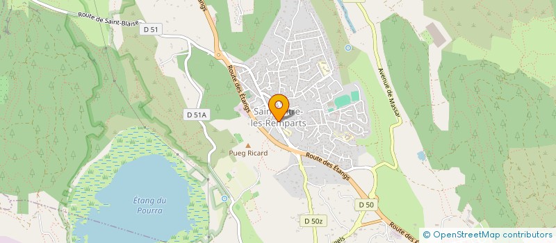 localisation de l'entreprise MADAME NUENGRUETHAI POOBOROM  SAINT-MITRE-LES-REMPARTS