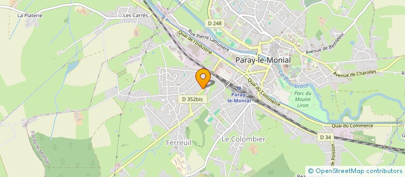 localisation de l'entreprise MADAME NUNE HARUTYUNYAN à PARAY-LE-MONIAL