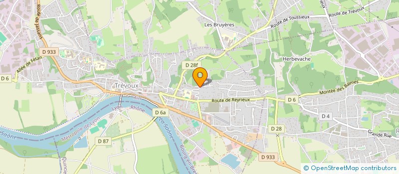 localisation de l'entreprise MADAME NUNES AMANDA PAULINA  TREVOUX
