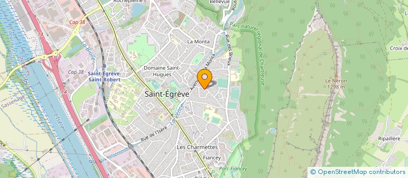 localisation de l'entreprise MADAME NUNZIA TARRICONE  SAINT-EGREVE