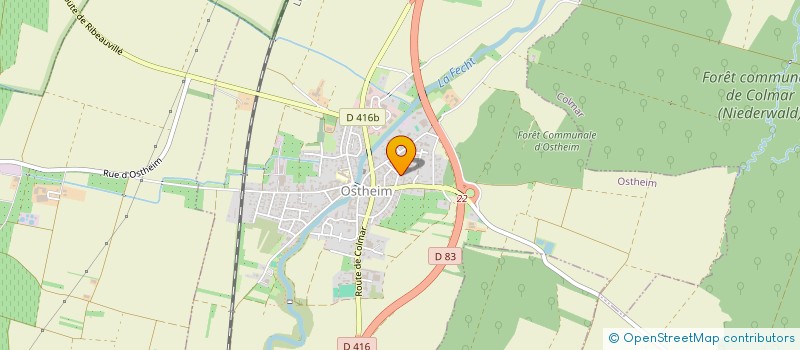 localisation de l'entreprise MADAME NUR KAYNAK  OSTHEIM