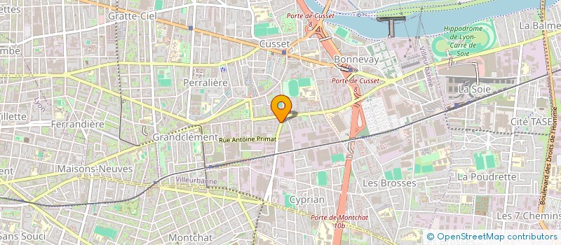 localisation de l'entreprise MADAME NURA SHARAF  VILLEURBANNE