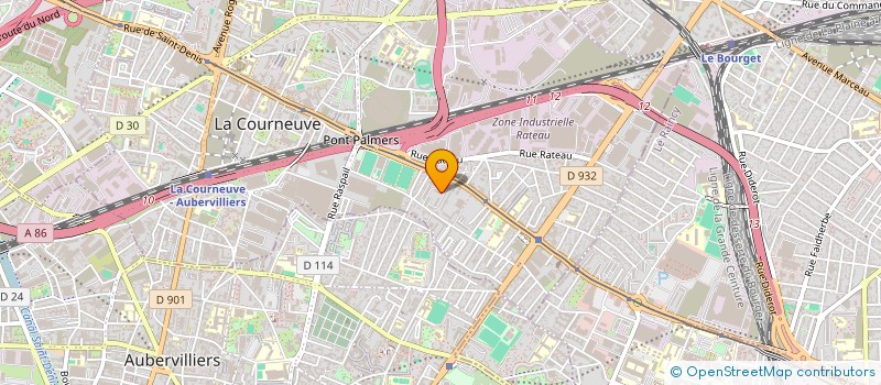 localisation de l'entreprise MADAME NURAN FARAZI à LA COURNEUVE