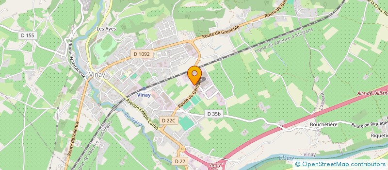 localisation de l'entreprise MADAME NURAN GOKCE  VINAY