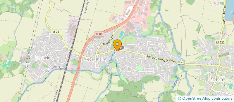 localisation de l'entreprise MADAME NURAN GUNGOR  FEGERSHEIM