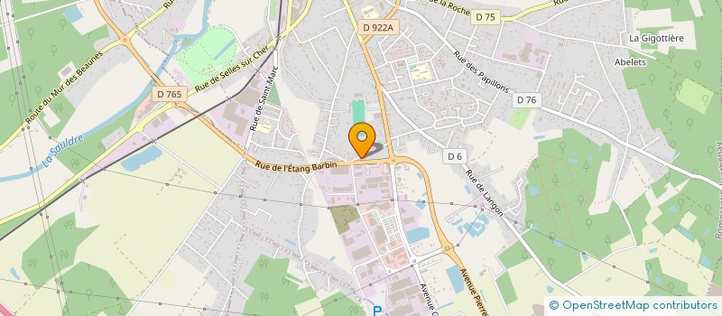 localisation de l'entreprise MADAME NURAN SINIR à ROMORANTIN-LANTHENAY