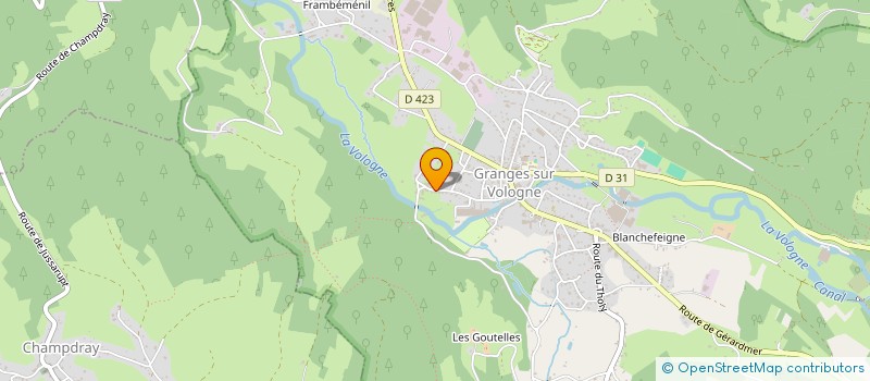 localisation de l'entreprise MADAME NURAY AKTAS  GRANGES-AUMONTZEY