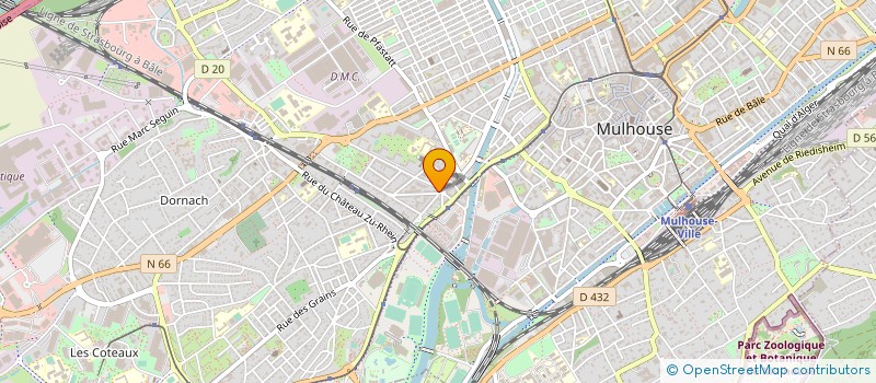 localisation de l'entreprise MADAME NURCAN COMERT à MULHOUSE
