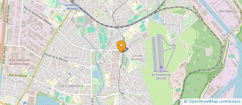 localisation de l'entreprise MADAME NURDAGUL YILDIRIM  STRASBOURG