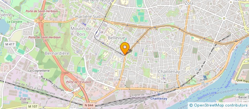 localisation de l'entreprise MADAME NURHAYAT ASLAN à NANTES