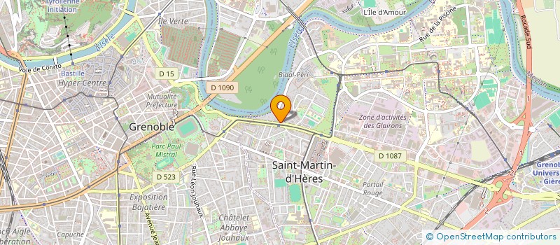 localisation de l'entreprise MADAME NURIA ARCHS  SAINT-MARTIN-D'HERES