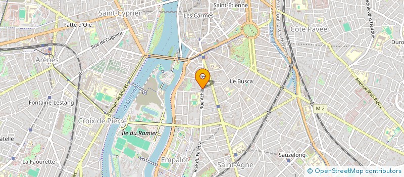 localisation de l'entreprise MADAME NURIA CUNAT RODRIGUEZ  TOULOUSE
