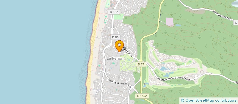 localisation de l'entreprise MADAME NURIA DEULOFEU  SEIGNOSSE