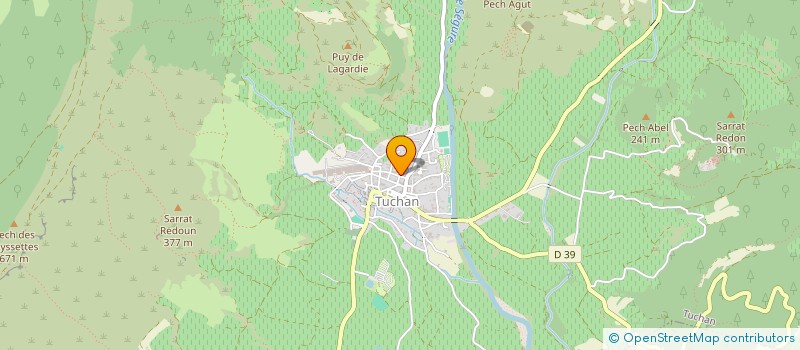 localisation de l'entreprise MADAME NURIA GISPERT-SAUCH PUIGDEVALL  TUCHAN