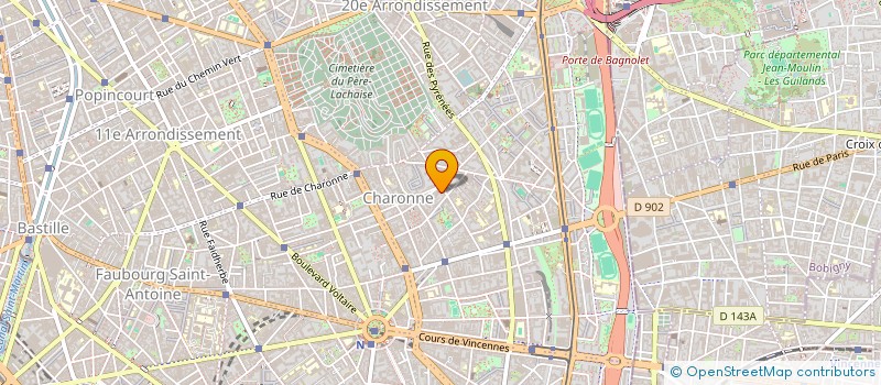 localisation de l'entreprise MADAME NURIA GORRIS  PARIS