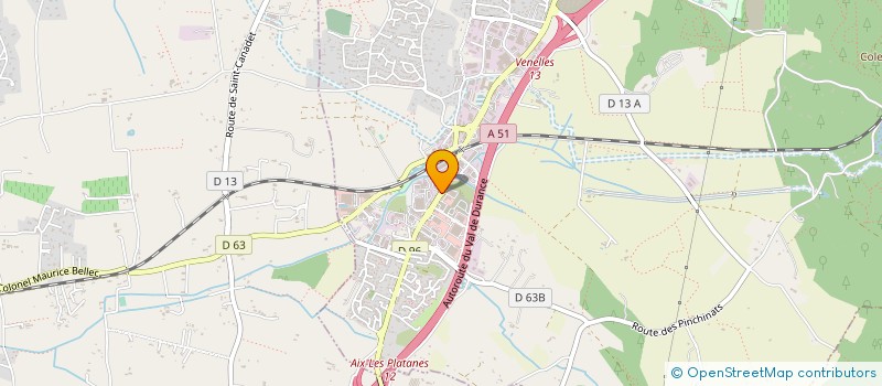 localisation de l'entreprise MADAME NURIA MARTINEZ GARCIA  VENELLES