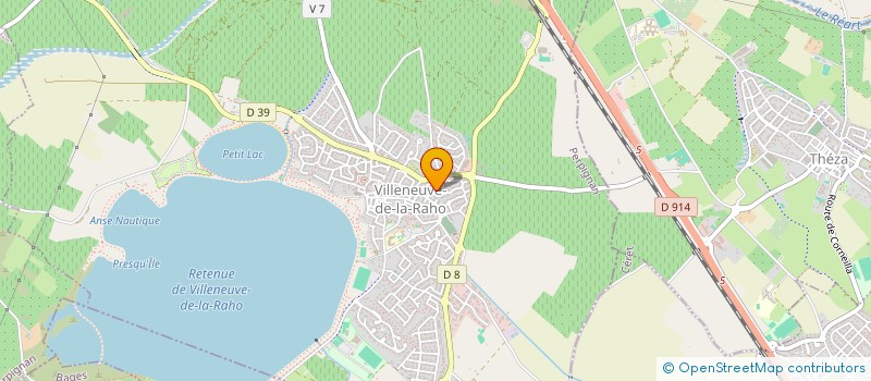 localisation de l'entreprise MADAME NURIA PALE  VILLENEUVE-DE-LA-RAHO