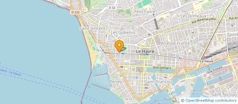 localisation de l'entreprise MADAME NURIA SIMOES à LE HAVRE