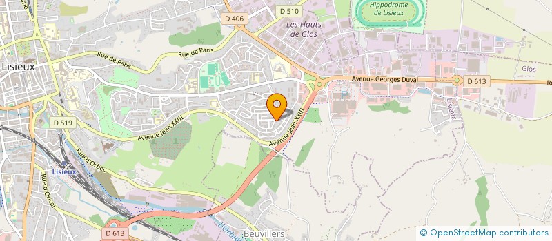 localisation de l'entreprise MADAME NURIA SOLER ALEJO  LISIEUX