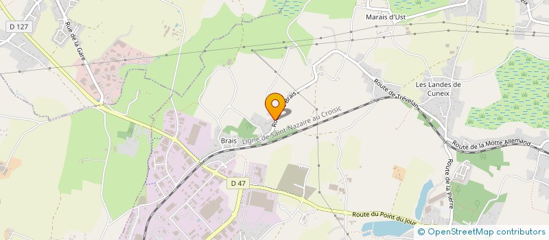 localisation de l'entreprise MADAME NURIMA INFANTE SILVA  SAINT-NAZAIRE