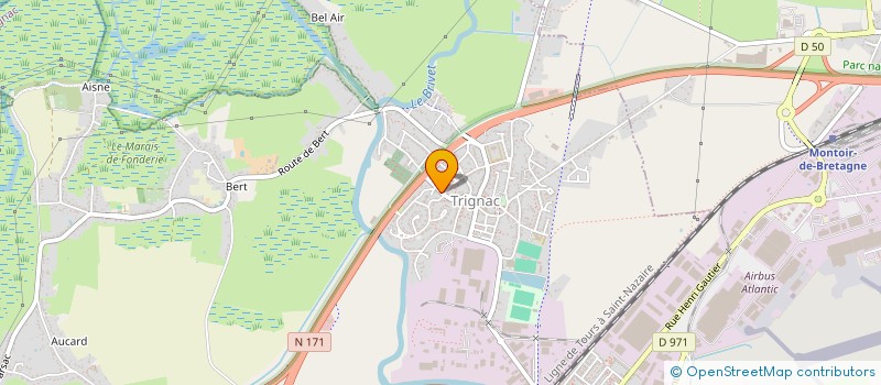 localisation de l'entreprise MADAME NURIMA PRIETO INFANTE  TRIGNAC