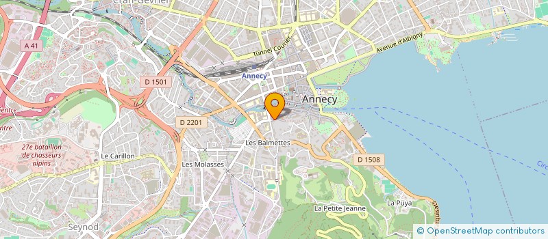 localisation de l'entreprise MADAME NURKHASANAH WARSID à ANNECY