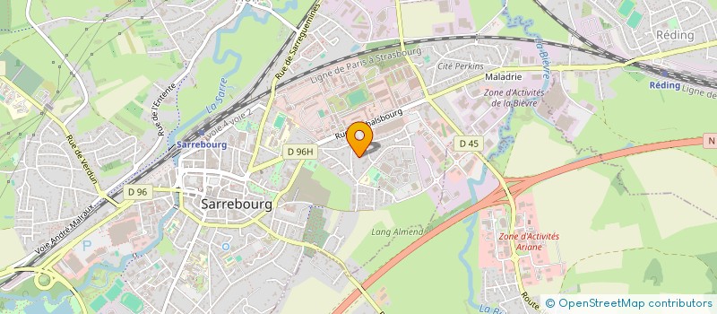 localisation de l'entreprise MADAME NURSEN KONAY à SARREBOURG