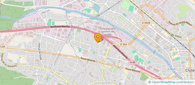 localisation de l'entreprise MADAME NURTEN AKIN  SCIONZIER