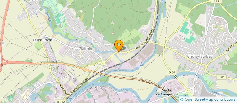 localisation de l'entreprise MADAME NURTEN CANAK  CLAIROIX