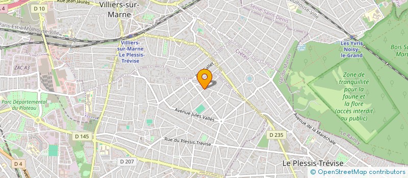 localisation de l'entreprise MADAME NURTEN ERTURK à CHAMPIGNY-SUR-MARNE
